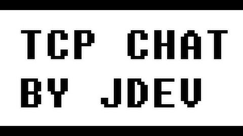 JDSG TCP/IP chat is here