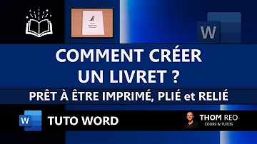 Comment imprimer un livret sur Word Mac ?