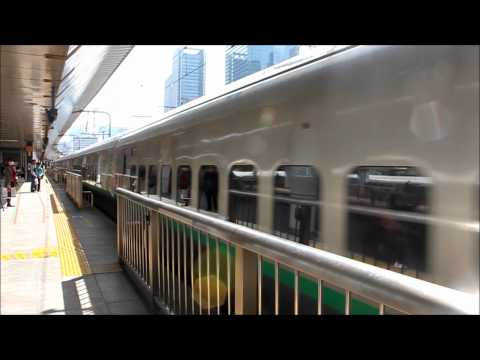 E3系＋E2系つばさ・やまびこ141号仙台・山形・新庄行き東京駅発車