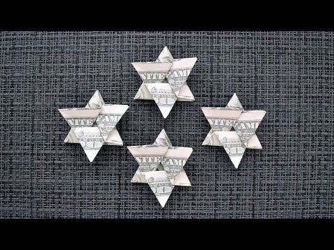 Little MONEY STARS | Christmas Decoration | Cool Dollar Origami | Tutorial DIY by NProkuda