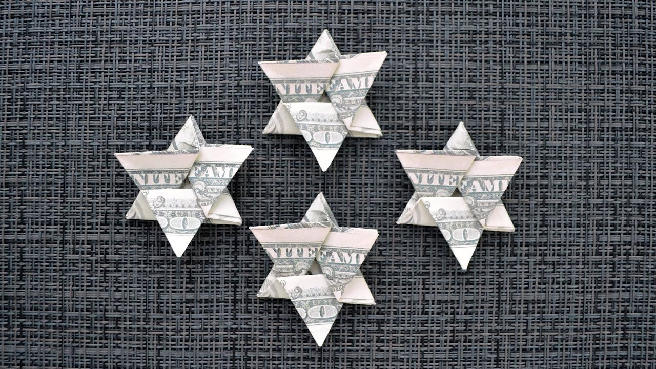 Little MONEY STARS | Christmas Decoration | Cool Dollar Origami ...