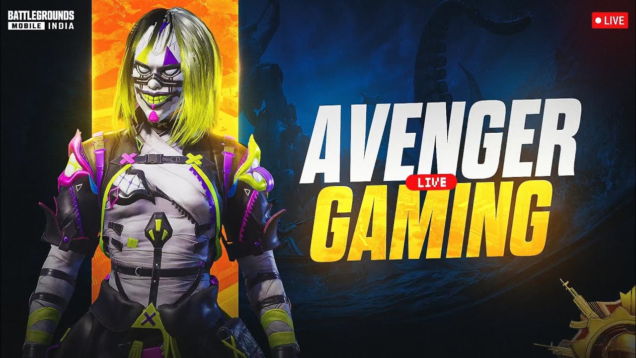 AVENGER GAMING is live #live stream #bgmi#pubg #live