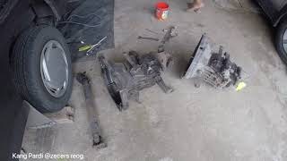 GANTI GIGI TRANSMISI 5 SPEED DAIHATSU ZEBRA 1991