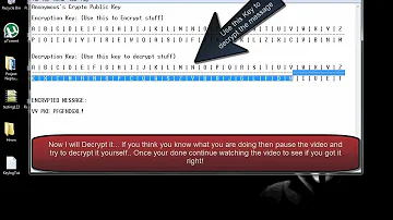 Can you decrypt an encrypted message?