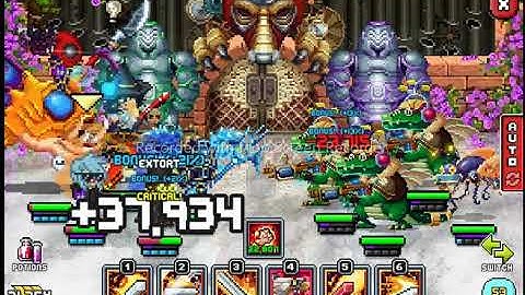 Bit Heroes T17 Raid Hc manuell run