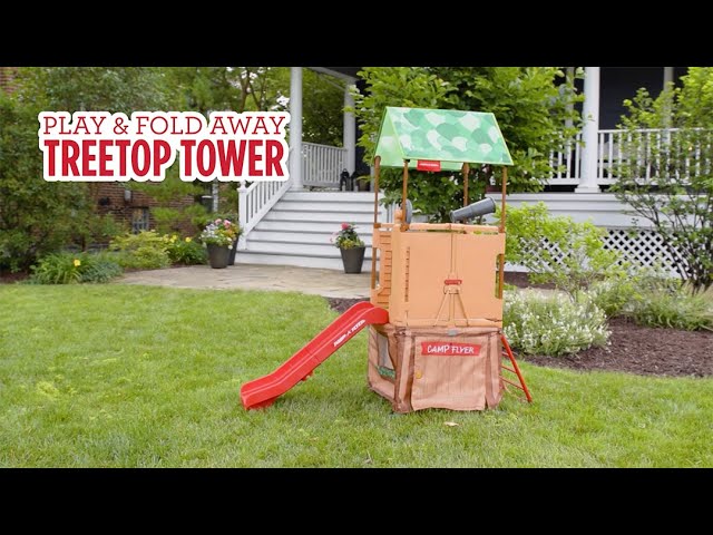 Toddler Climber Radio Flyer Play & Fold Away Pirate Ship Ages 2-5