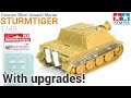 How to build and upgrade Tamiya's 1/48 Sturmtiger! - Scratchbuilt fenders/exhaust covers - Zimmerit