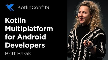 KotlinConf 2019: Sharing Is Caring - Kotlin Multiplatform for Android Developers by Britt Barak
