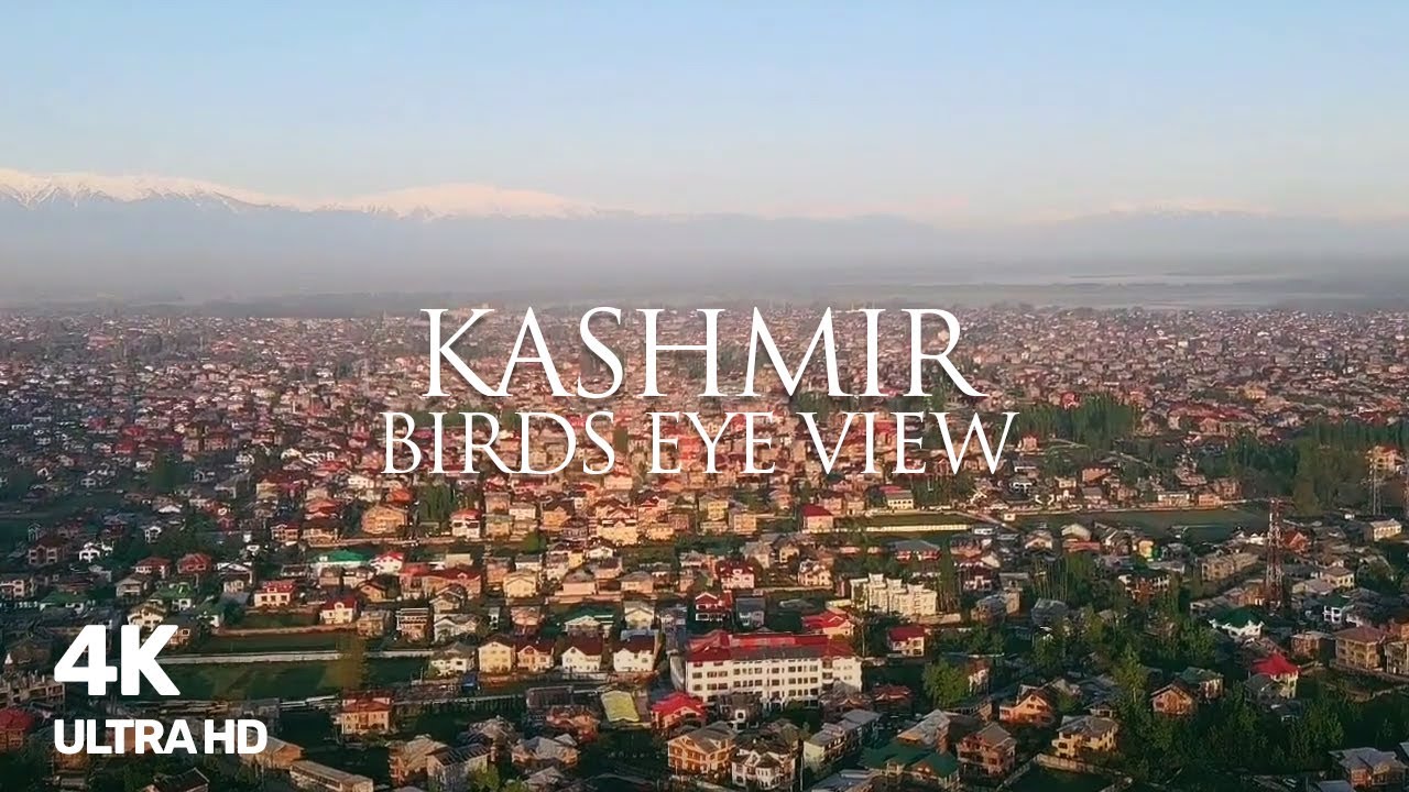 Beautiful Birds Eye View of Kashmir by ProShots4K