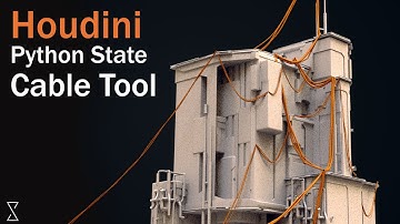 Houdini Cable tool with Python viewer states