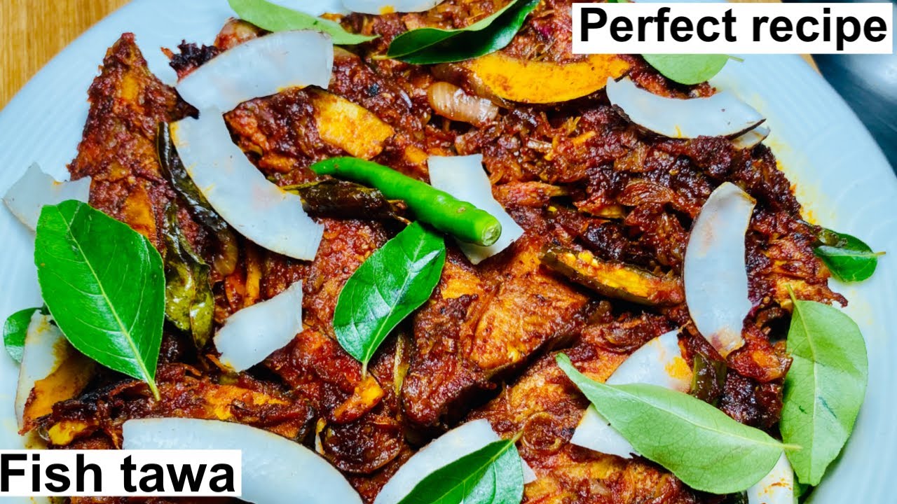 Restaurant style fish tawa malayalam recipe [ pan fish masala ] ഫിഷ് തവ