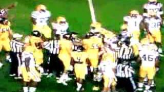 LSU Player Hugs Ref