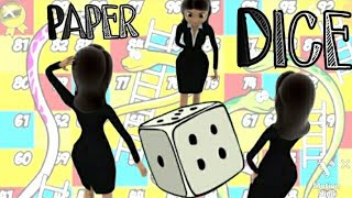 How to make dice|How to make dice game|How to make dice for snake and ladder|Paper Dice|Kraftz Land screenshot 2