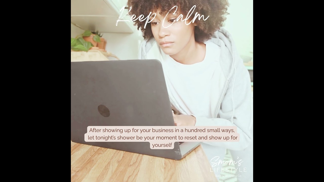 Your Calming Reset After Running Your Small Business | Slow Down With Smom's Lifestyle Natural Soaps