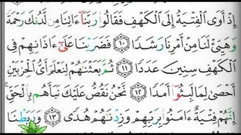مصحف التجويد صفحة 294 إبراهيم الأخضر 🕋🕋