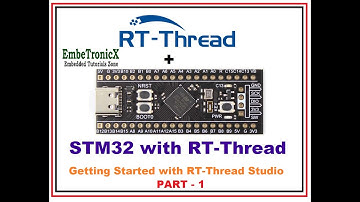 STM32F4 with RT-Thread Part 1 - Getting Started RT Thread RTOS