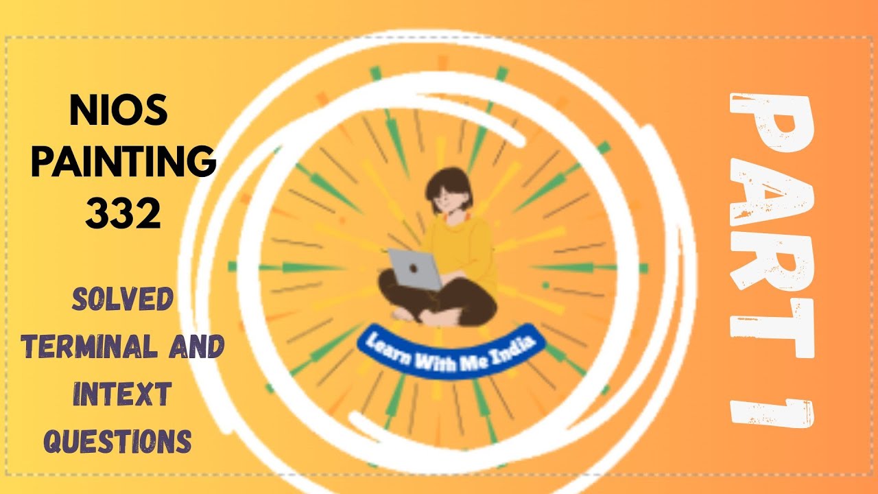 PAINTING 332 SOLVED TERMINAL QUESTIONS 