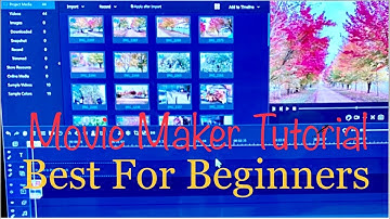 🇦🇺 MOVIE MAKER TUTORIAL BEST FOR BEGINNERS -WINDOWS SOFTWARE 2020