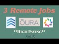 3 Remote Jobs | Minimal Requirements | High Paying | Great Benefits!