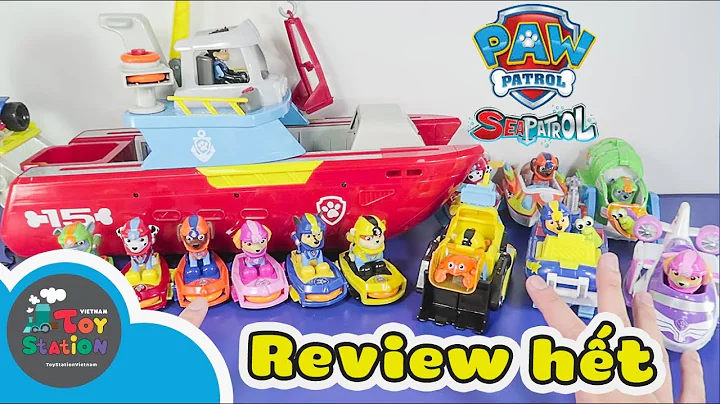 ท้าทายให้รีวิว Sea Patrol ซีรีส์ใหม่ของ Paw Patrol ToyStation 346