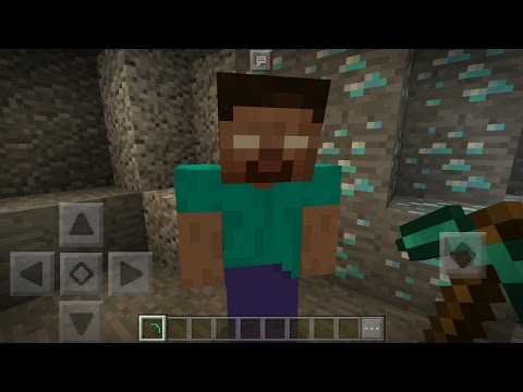 How To Spawn Herobrine In Minecraft Pocket Edition With Addons I