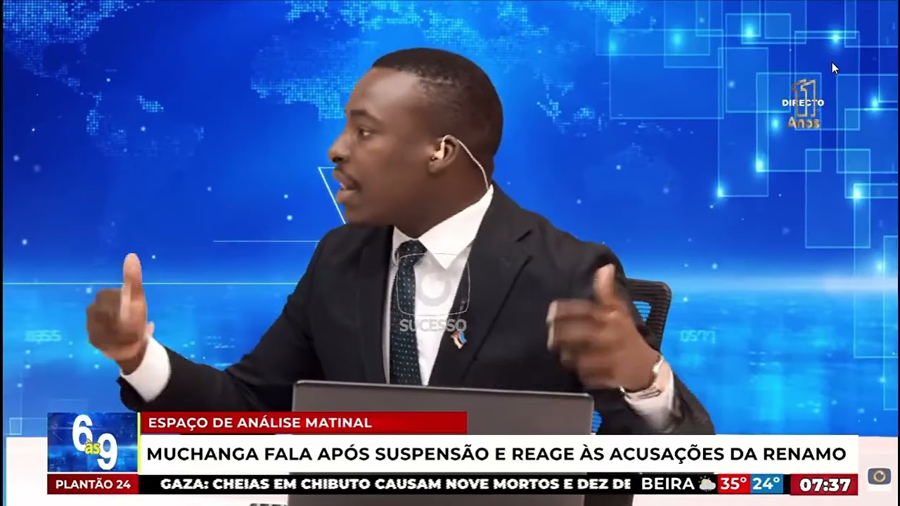 ANTÓNIO MUCHANGA DIZ SER INOCENTE, NÃO ESTAR ARREPENDIDO E NÃO VAI PEDIR DESCULPAS