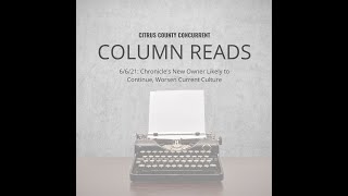 Column Read | June 6, 2021