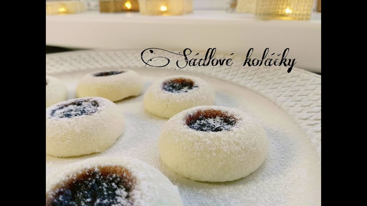 Sádlové koláčky | Sádlovky | ❄ Vánoční edice ❄ | CZ/SK HD recipe