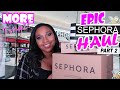 Sephora sale vib haulpart 2all tingz kay