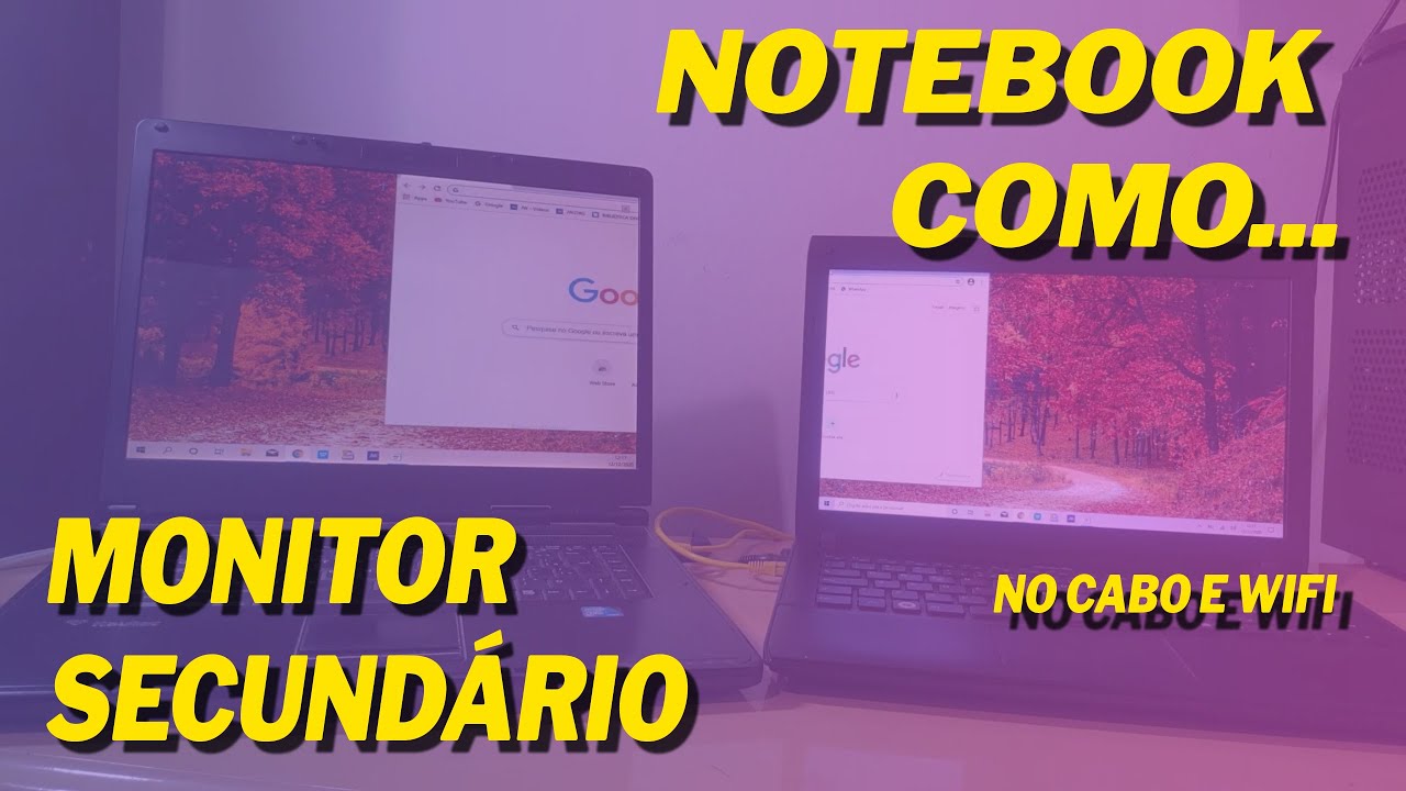 🔴 Use o notebook como monitor secundário - YouTube