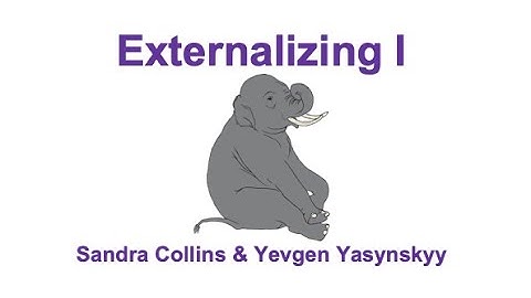 Counselling Techniques: Externalizing Part I