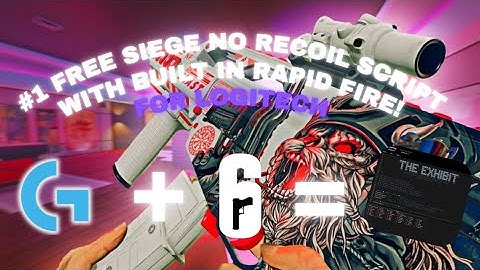 #1 UPDATED R6 No Recoil Script - Logitech G Hub Script | FREE