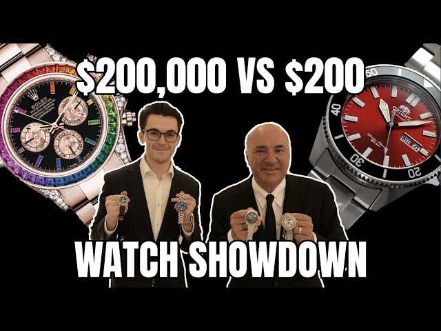 Kevin O'Leary Shops for AFFORDABLE WATCHES | Ask Mr. Wonderful class=