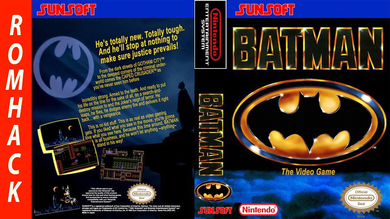 ⬇️🎮Batman The New Levels Nes Rom Hack