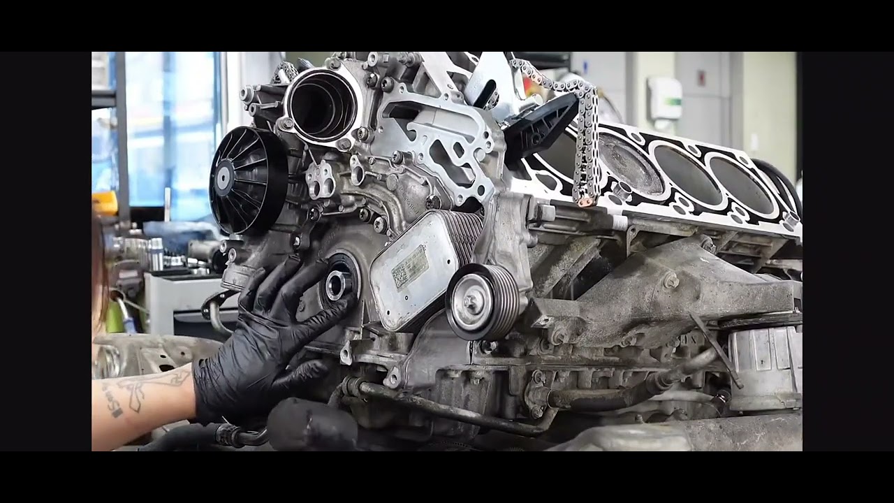Mercedes benz CLS 550 M278 engine assembly 