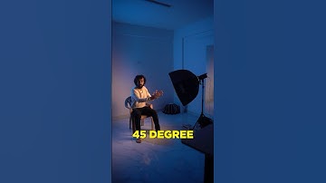 Get professional look using just one light #lighting #tutorial #photography #videography #cinematic