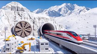How the World's Longest Tunnel Through the Alps Was Built