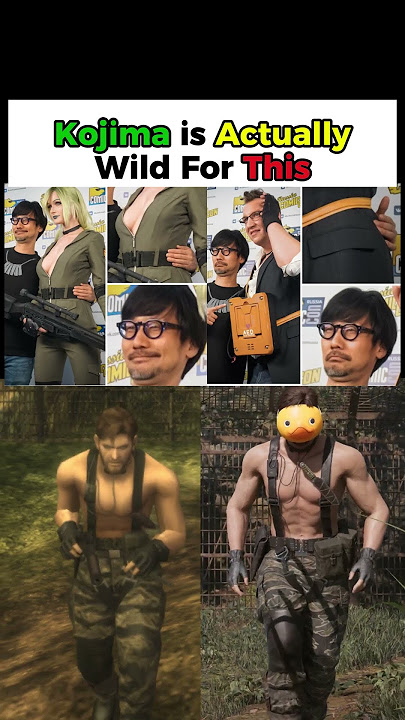 Kojima is Actually Wild For This - metal gear solid delta