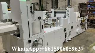 Full automatic double heads napkin tissue paper making machine