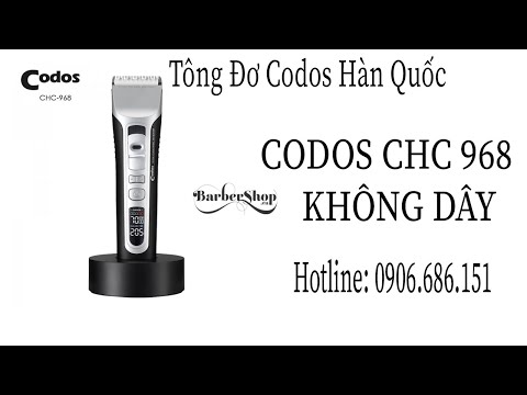 Tông Đơ Codos CHC 968 Cao Cấp Cho Tiệm