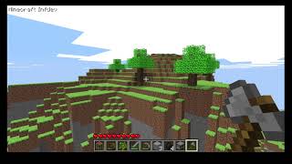 Minecraft Infdev June 8 version Gameplay. Part 1. With sound!