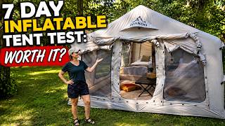 I Tried an Zonkoo Draco Inflatable Tent… Worth It?