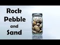 The Rocks, Pebbles, and Sand short moral story || English moral stories