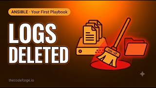 Ansible First Playbook: a shell rm -rf wiped every log