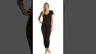 Famous Beyond Yoga: Beyond the Bump Featherweight Spacedye Maternity Tee | SwimOutlet.com Net Worth