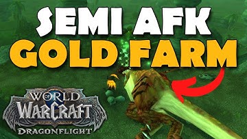 Semi - AFK Skinning Gold Farm - Easy Gold Dragonflight WoW