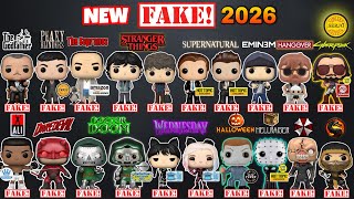 Comaprisons of all NEW fakes Funko POP! 2025-2026!
