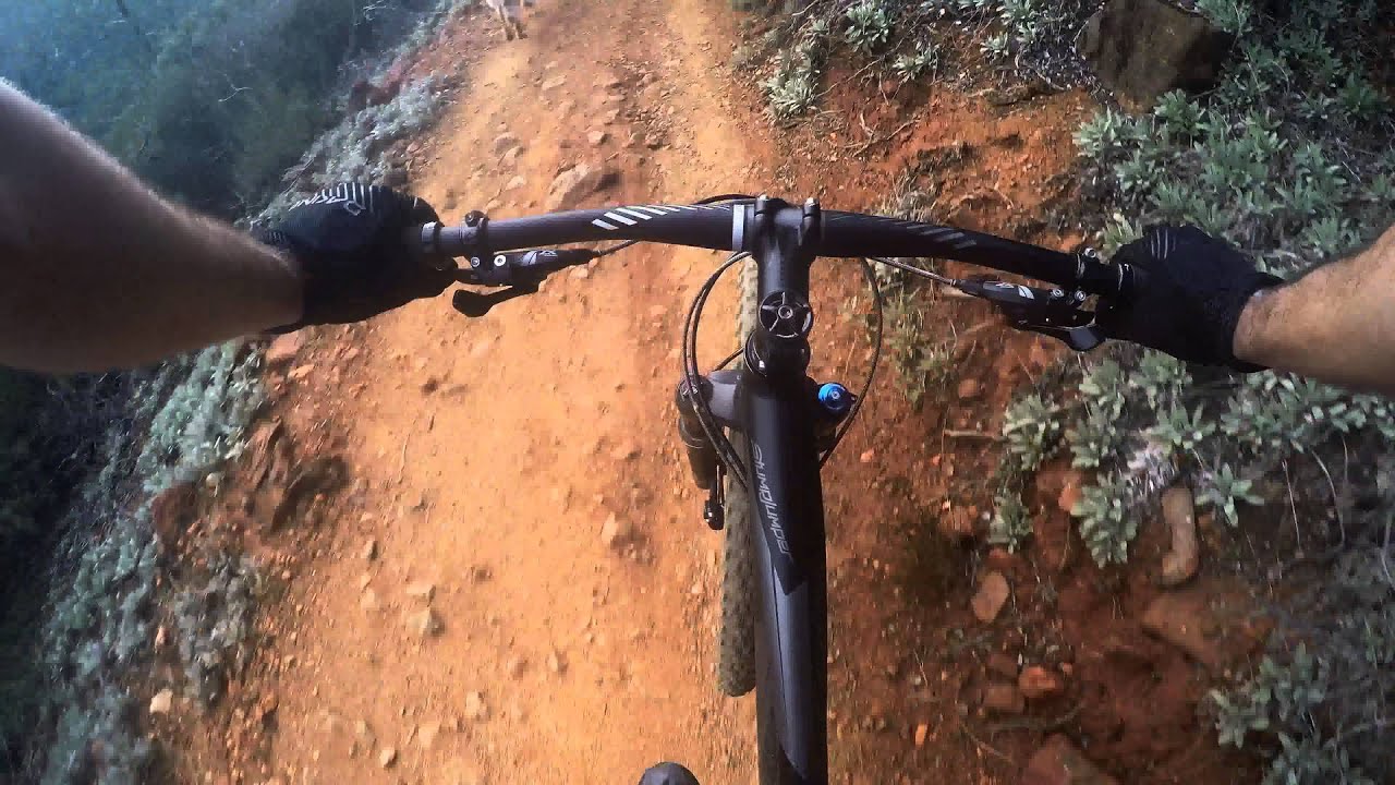 West Ridge trail to Salmon Falls downhill mountain biking YouTube