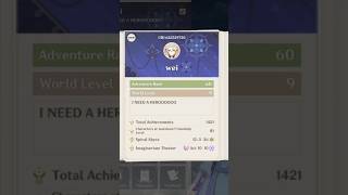 How To Make Your Genshin Profile Look Professional  #genshinimpact #hoyovers #gesnhinimpact #genshin
