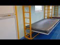 Making of foldable bunkbed